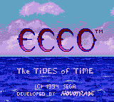 Заставка игры Ecco: The Tides of Time